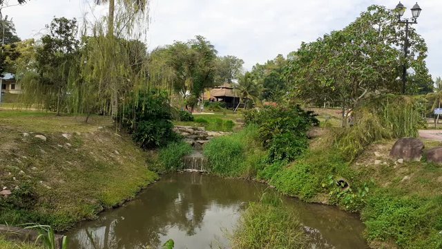  A lake in kluang town, johor malaysia