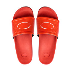 Men sandals on white background