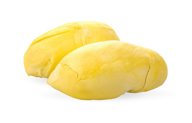 durian isolated on white background