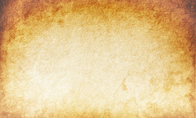 Vintage background, old paper texture, rough, old, stains, stains, retro, grunge, beige, brown, yellow