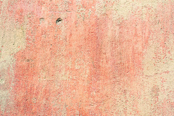 Texture of a concrete wall with cracks and scratches which can be used as a background