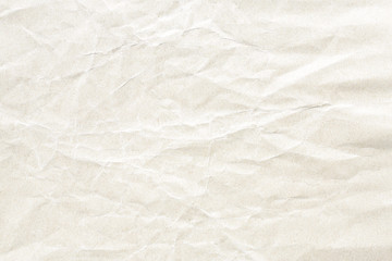 Old Brown crumpled kraft paper texture