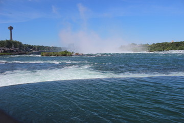 Niagara lake before the fall