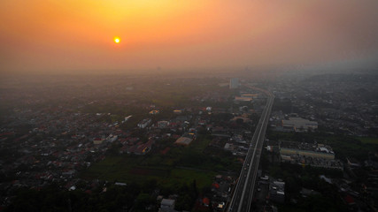 Fototapeta na wymiar Bogor Highway
