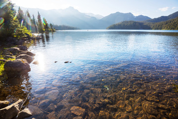 Mountain lake