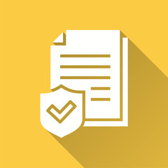 Fototapeta premium Data security - vector icon for graphic and web design.
