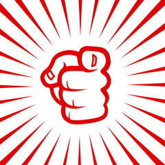 I want you to draw your hand