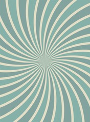 Sunlight background. faded blue and beige color burst background.