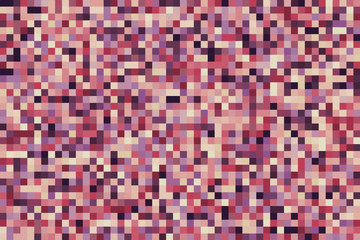 Colorful geometric pattern with different shapes. Oil painting on canvas style. Modern creative texture, minimal flat style