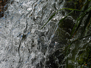 This is a capture in spring 2006 south Lebanon and you can see in this image a white waterfall with details