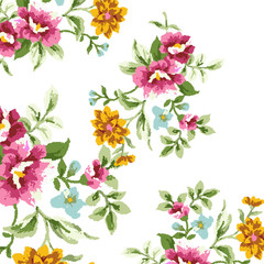 watercolor floral blank templates