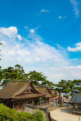 Landscape of Shirahige Shrine