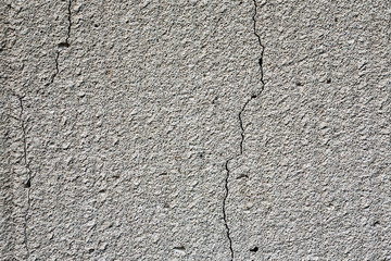 Weathered old concrete with cracks abstract texture