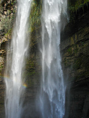 This is a capture in spring 2006 south Lebanon and you can see in this image a white waterfall with details