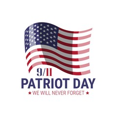 Patriot day. We will never forget. 9/11 memorial day. Terrorist attacks
