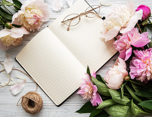 Blogger or freelancer workspace