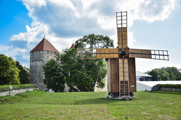 An ancient castle on the island of Saaremaa