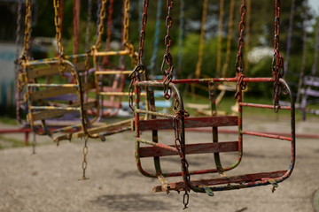 An old amusement park