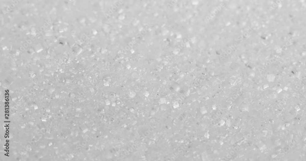 Canvas Prints stack of white sugar close up