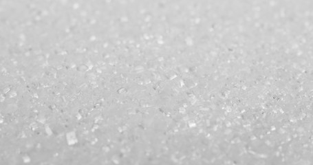 Heap of the white sugar