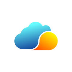 Cloud Start Up Business Logo