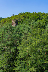 Rock landscape in Dahn Rockland