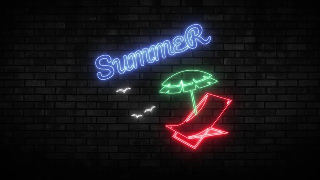 Summer time neons