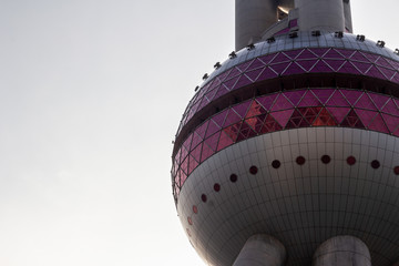 Skyscaper in Shanghai , Pudong.
