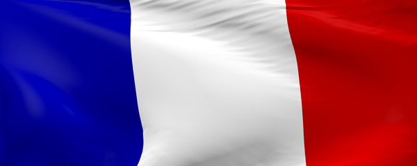 Obraz premium Flag of France