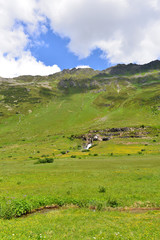 Zeinisbach zwischen Vorarlberg und Tirol