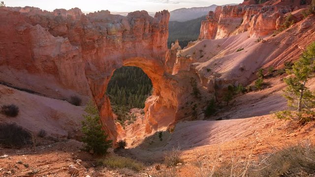 Bryce Canyon Natural Bridge Sunrise Time Lapse