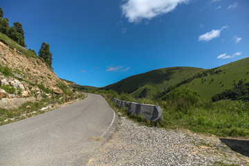 Landscape road mountain