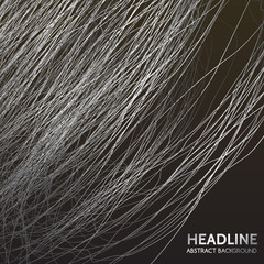 Abstract line,ball of thread, tangled lines. vector illustration.