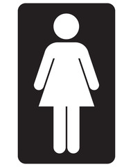 Female Bathroom Sign