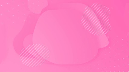 Looped pastel liquid pink color animation. Cute soft modern abstract heart background. Fluid gradient futuristic shape motion design.Valentine love day sale poster presentation. Layout for white text - Powered by Adobe