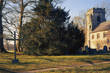 Church of England parish church in English village England UK