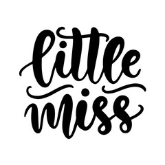 Little Miss. Kids fashion, T shirt design, Nursery wall art
