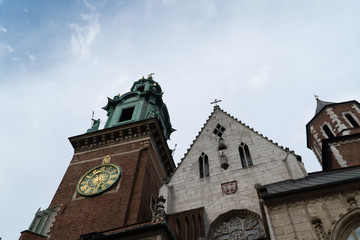 Fototapeta premium The tower of church in Wawel, Krakow