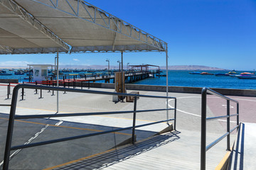 Obraz premium ships at the pier