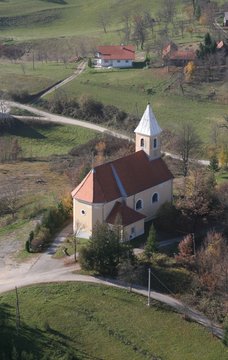 Church of Our Lady of Lourdes and St. Joseph in the Barilovicki Leskovac, Croatia