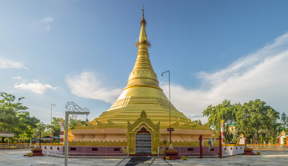 A Buddhist temple in south Nepal