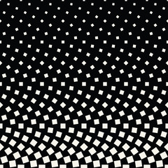 abstract geometric square halftone fading gradient pattern
