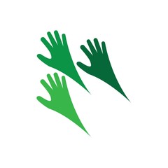Hand Care Logo Template vector icon Business