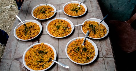 Maggi instant noodles - served by a street vendor in India