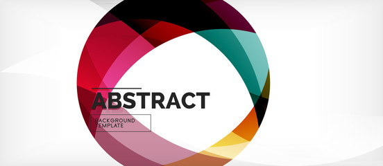 Fototapeta premium Linear wave web template. Vector illustration bright design. Decorative print. Decorative backdrop vector. Vector business illustration