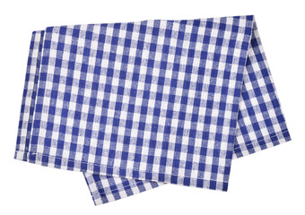 Blue napkin