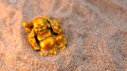 Chinese happy man Decorative Showpiece