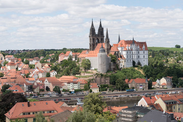 Obraz premium Meissen, Stadtansicht