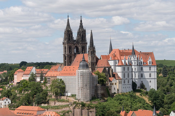 Obraz premium Meissen, Stadtansicht