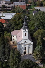 Fototapeta na wymiar Church of the Saint Peter in Ivanic Grad, Croatia